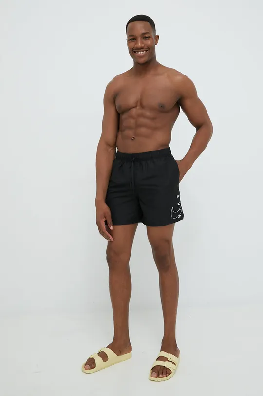 Kratke hlače za kupanje Nike crna