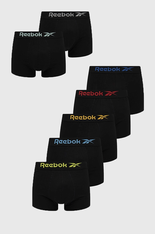 fekete Reebok boxeralsó (7-db) Férfi