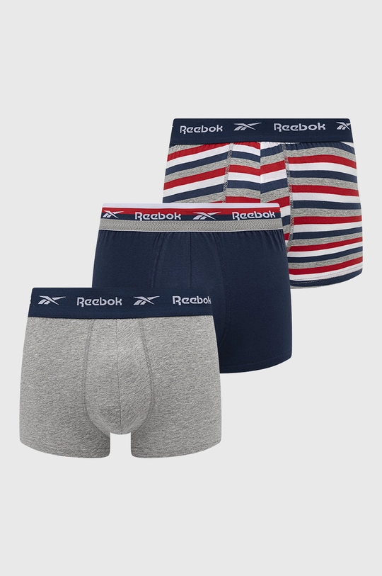 tmavomodrá Boxerky Reebok Pánsky