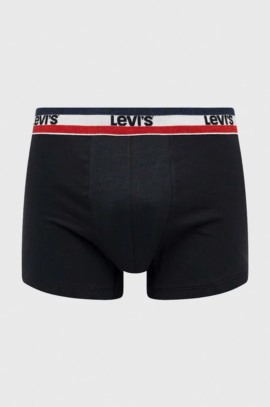 green Levi's boxer shorts