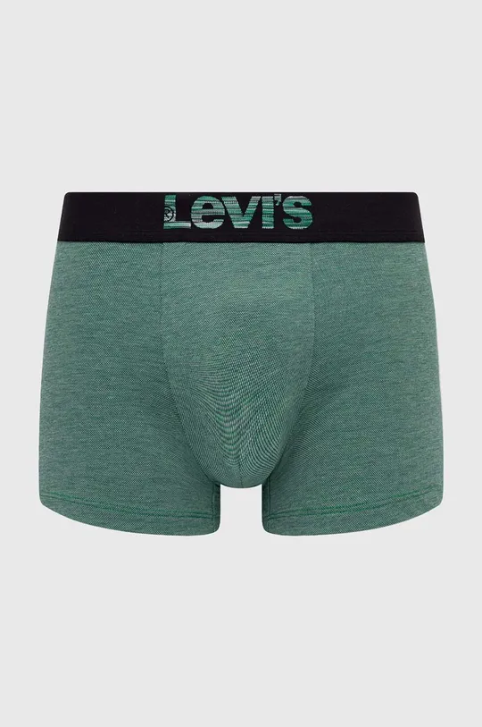 Levi's boxer pacco da 2 verde