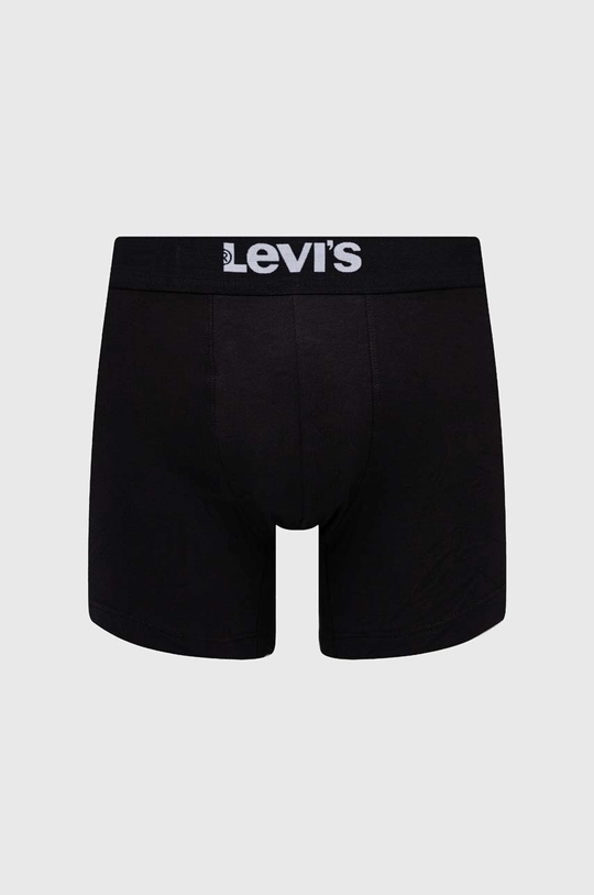 Bokserice Levi's 2-pack crna