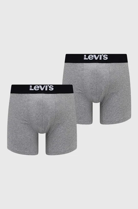 siva Bokserice Levi's 2-pack Muški