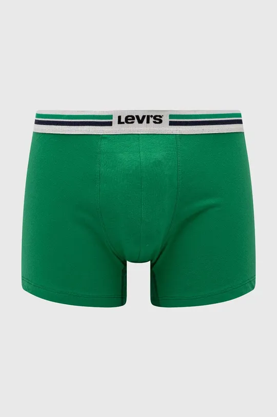 Bokserice Levi's 2-pack zelena