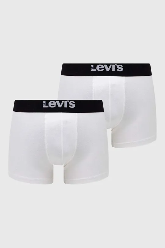 λευκό Μποξεράκια Levi's 2-pack Ανδρικά