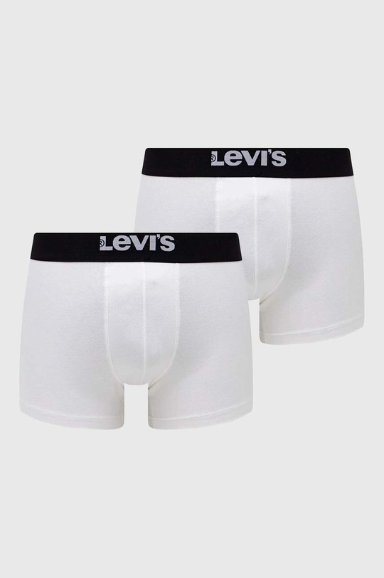 biały Levi's bokserki 2-pack Męski