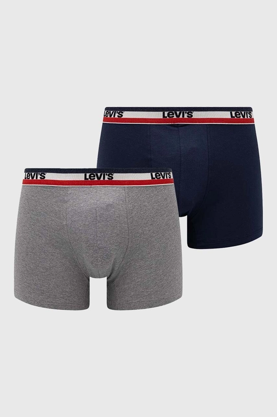 granatowy Levi's bokserki 2-pack Męski