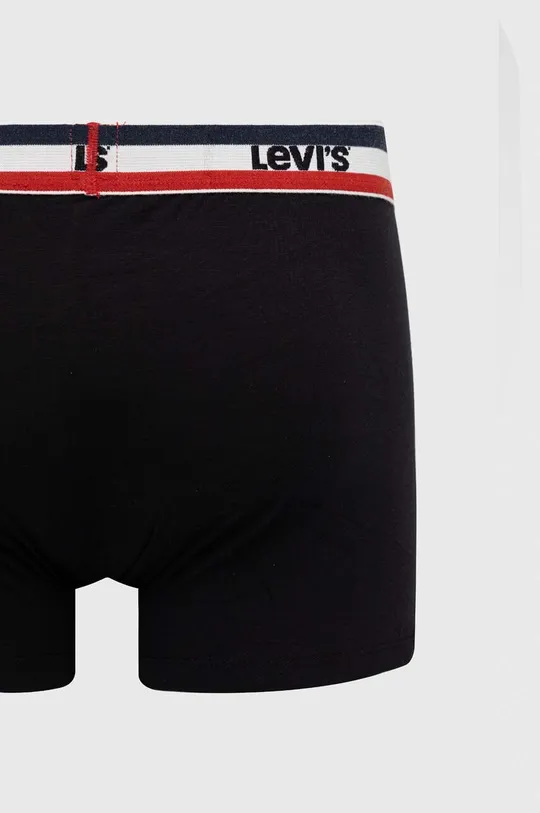 gray Levi's boxer shorts