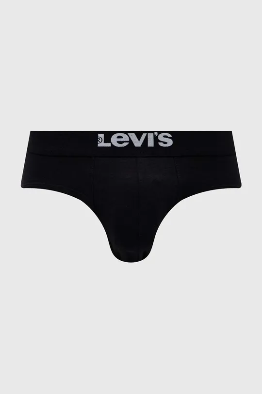 Levi's slipy 2-pack czarny