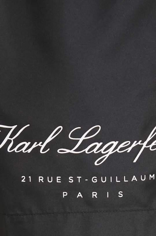 czarny Karl Lagerfeld szorty kąpielowe