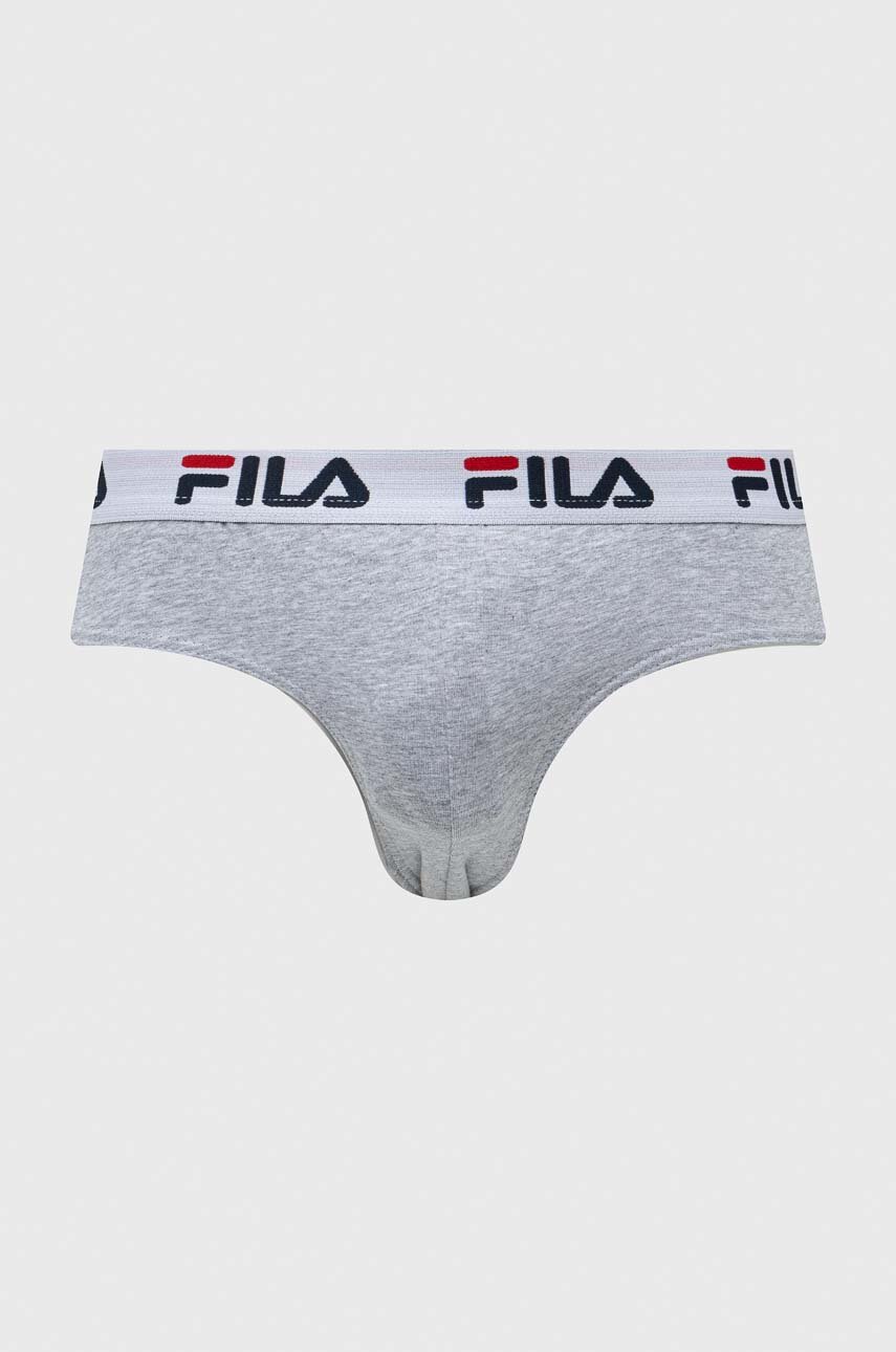 Fila slipy 2-pack męskie kolor szary | Answear.com