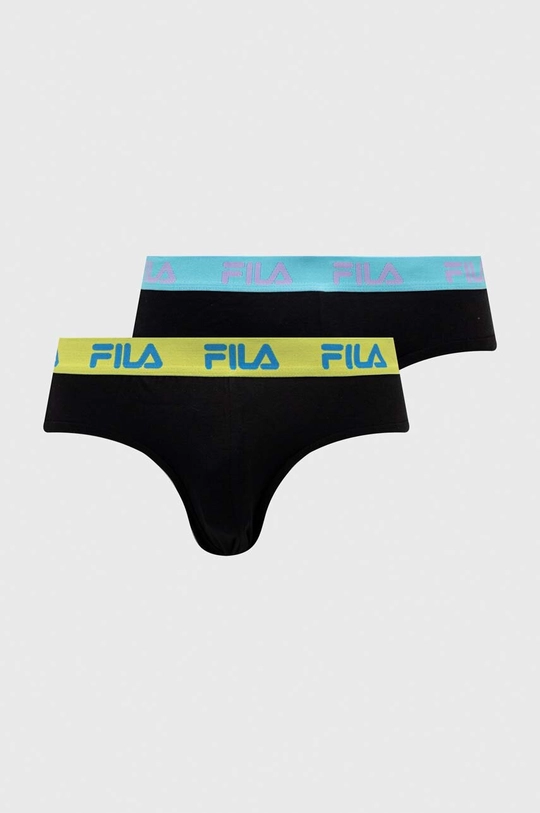 μαύρο Σλιπ Fila 2-pack Ανδρικά