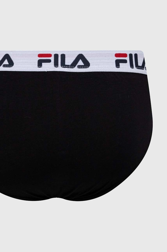 Slip gaćice Fila 2-pack  Materijal 1: 95% Pamuk, 5% Elastan Materijal 2: 67% Pamuk, 28% Poliester, 5% Elastan