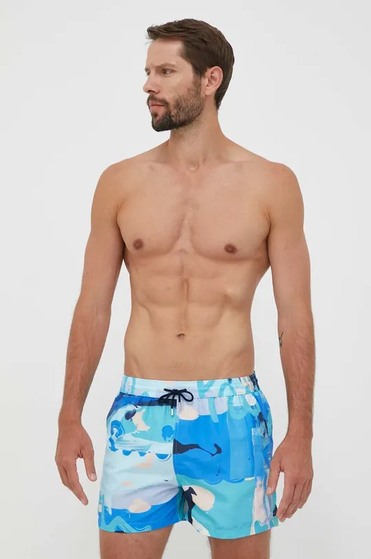 Kratke hlače za kupanje Paul Smith plava