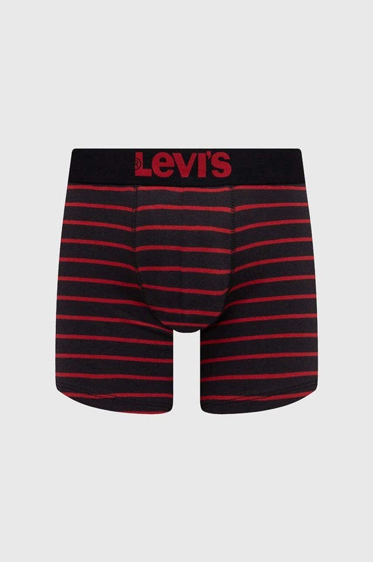 Levi's boxeralsó 4 db Jelentős anyag: 95% pamut, 5% elasztán Ragasztószalag: 58% nejlon, 30% poliészter, 12% elasztán