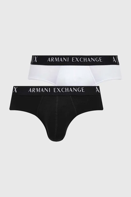 viacfarebná Slipy Armani Exchange 2-pak Pánsky