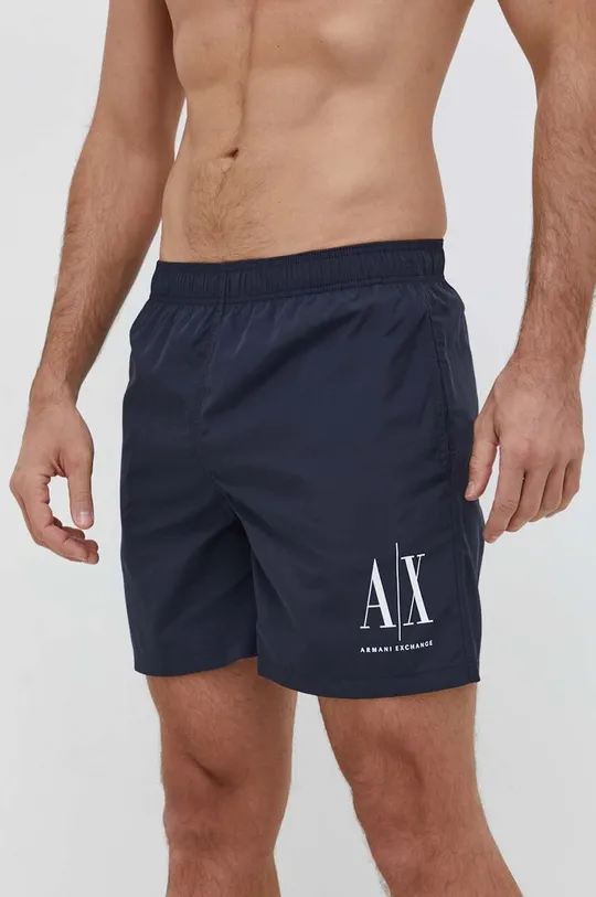 Kratke hlače za kupanje Armani Exchange mornarsko plava