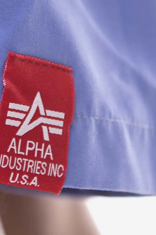 Купальні шорти Alpha Industries фіолетовий