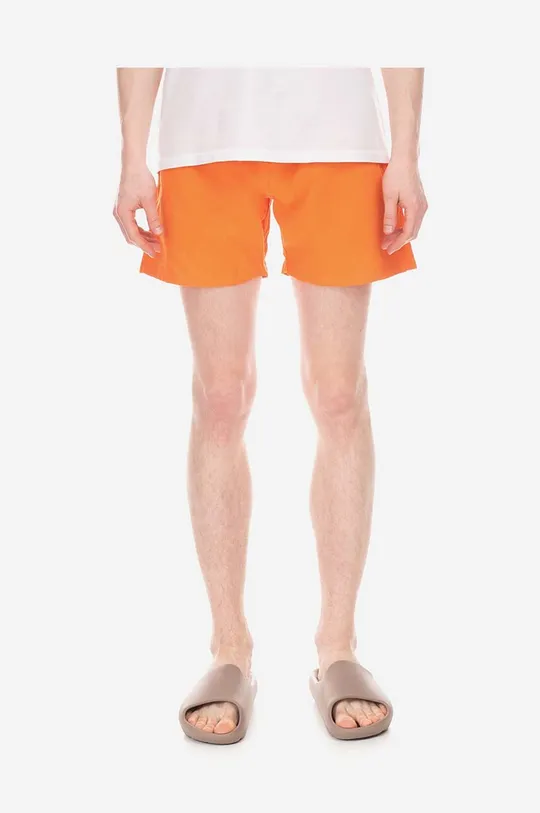 Alpha Industries swim shorts orange