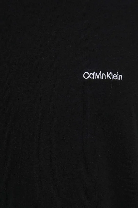 μαύρο Μπλουζάκι πιτζάμας Calvin Klein Underwear
