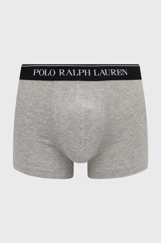 Боксери Polo Ralph Lauren 3-pack сірий