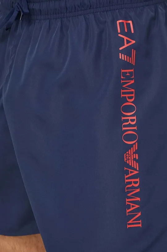 темно-синій Купальні шорти EA7 Emporio Armani