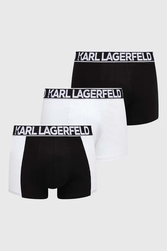 fekete Karl Lagerfeld boxeralsó 3 db Férfi