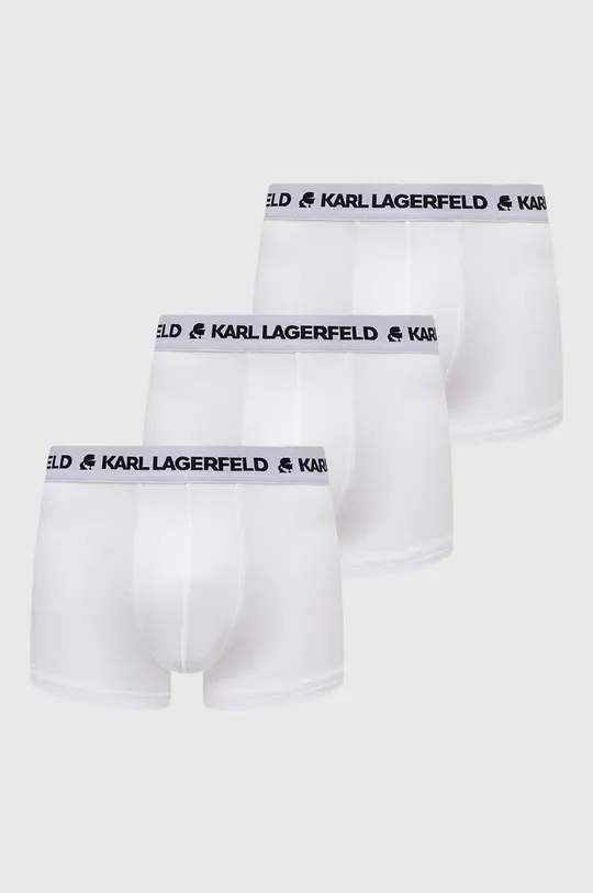 λευκό Μποξεράκια Karl Lagerfeld 3-pack Ανδρικά