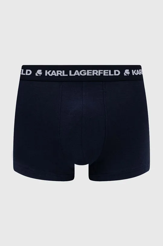 Boxerky Karl Lagerfeld 3-pak tmavomodrá