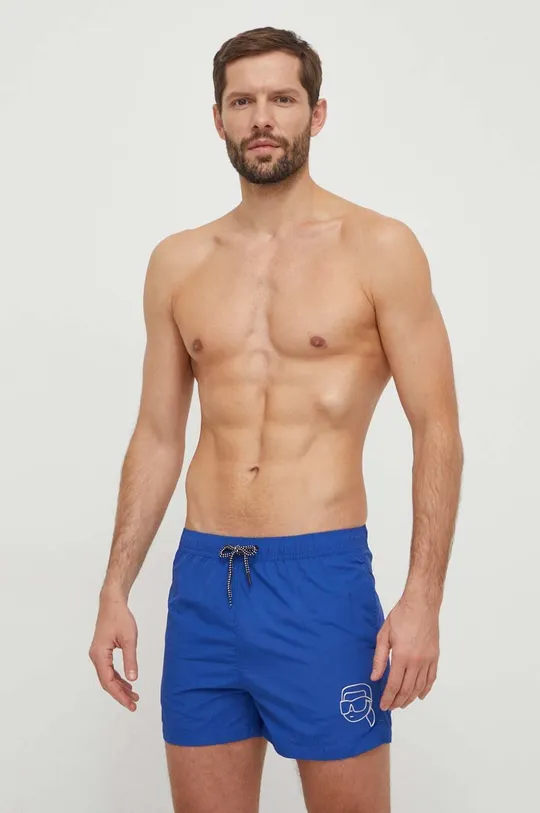 mornarsko plava Kratke hlače za kupanje Karl Lagerfeld Muški