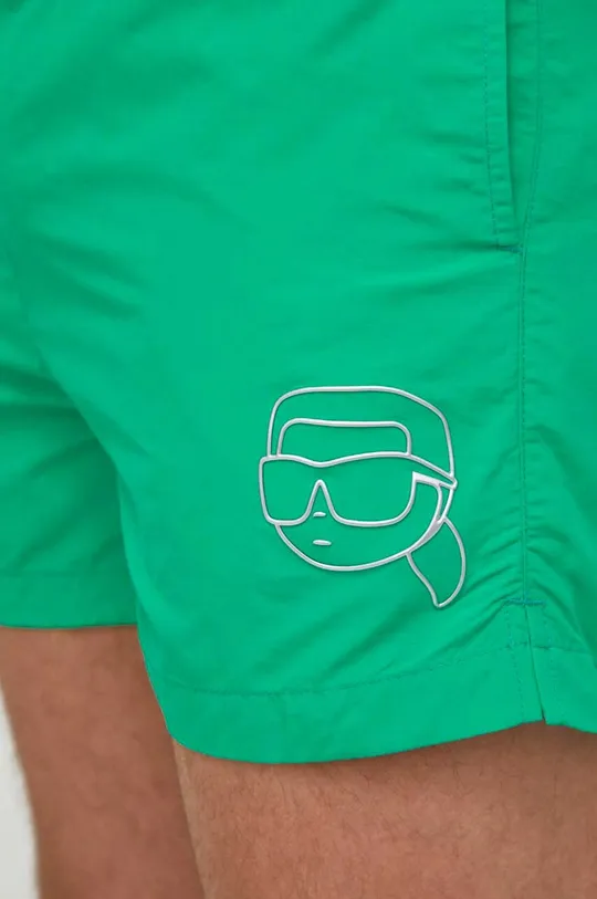 zelená Plavkové šortky Karl Lagerfeld