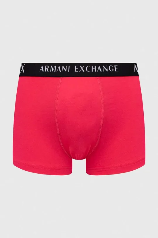 Boxerky Armani Exchange 2-pak ružová