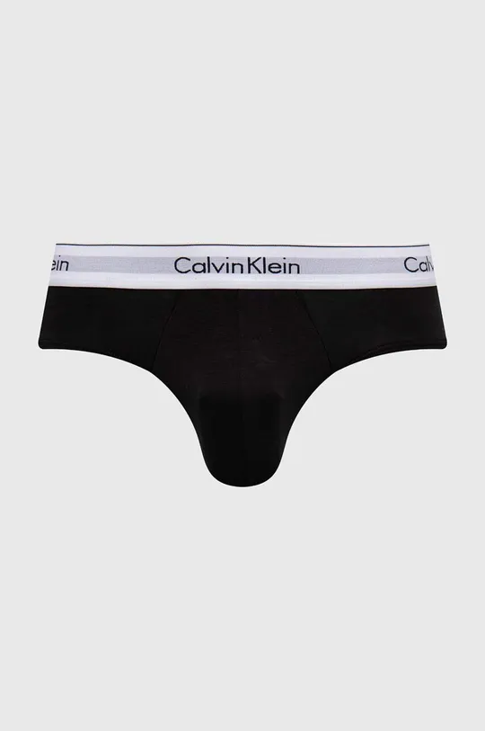 Slip gaćice Calvin Klein Underwear 3-pack crna