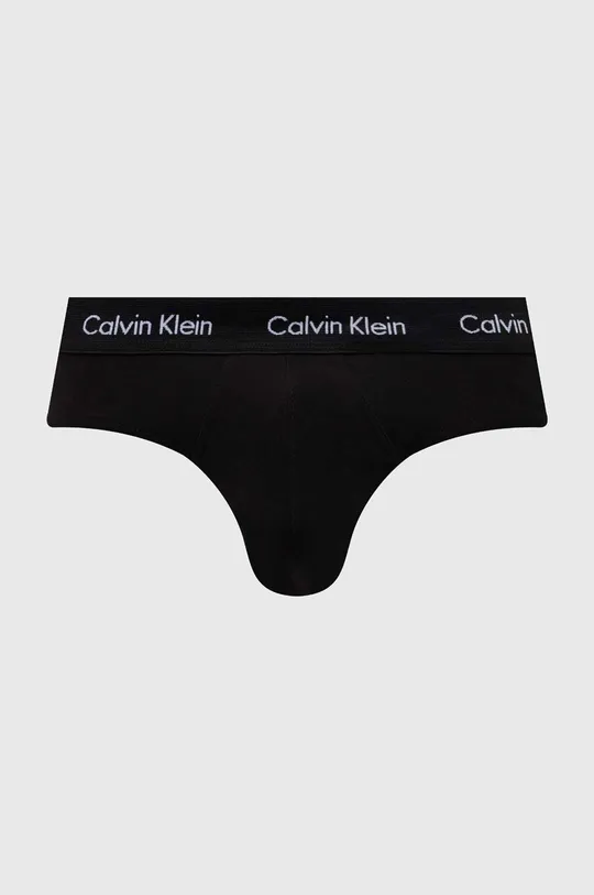 Slipy Calvin Klein Underwear 5-pak čierna