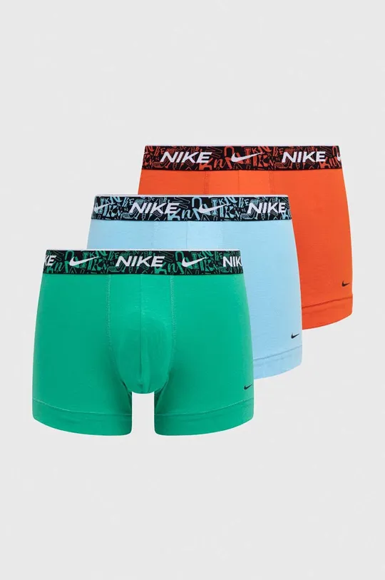 oranžová Boxerky Nike 3-pak Pánsky