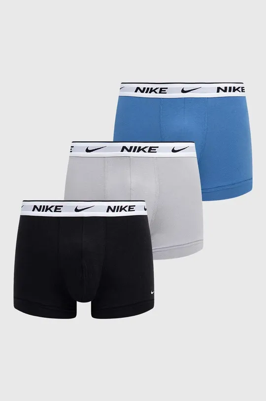 kék Nike boxeralsó 3 db Férfi