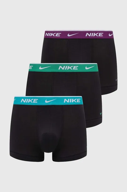 čierna Boxerky Nike 3-pak Pánsky