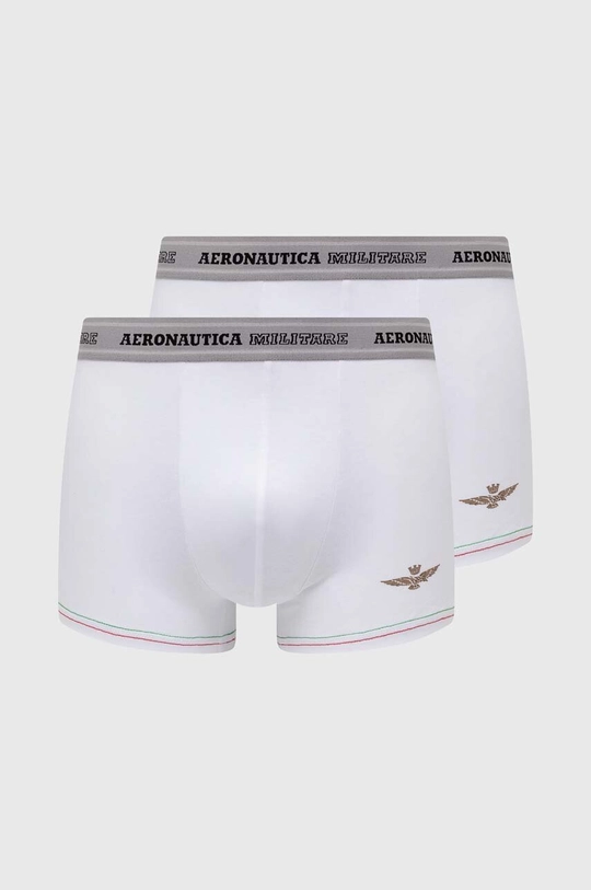 λευκό Μποξεράκια Aeronautica Militare 2-pack Ανδρικά