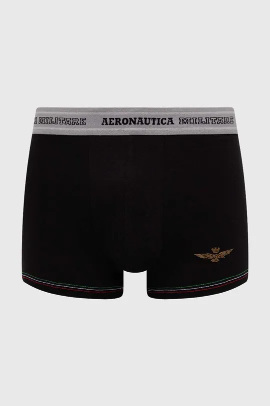 Боксери Aeronautica Militare 2-pack чорний