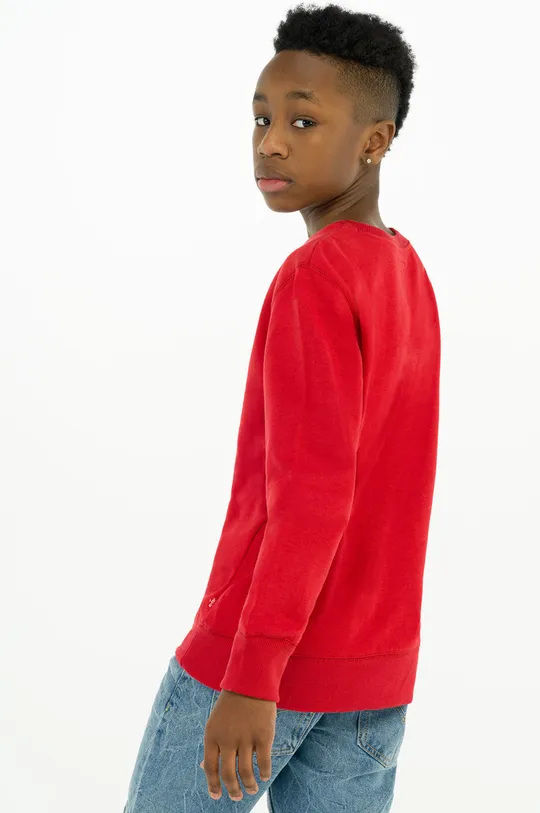 Levi's Bluza dziecięca czerwony