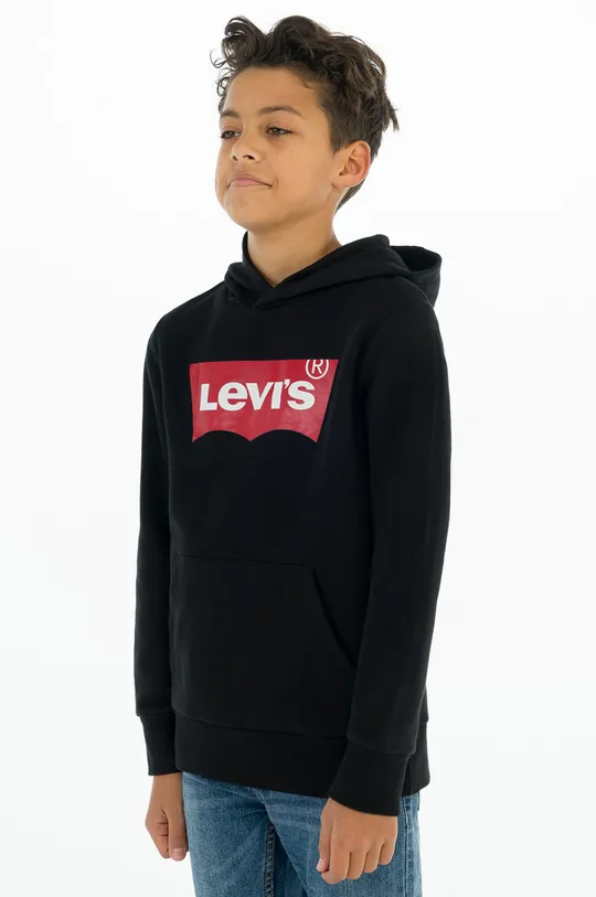 Παιδική μπλούζα Levi's μαύρο