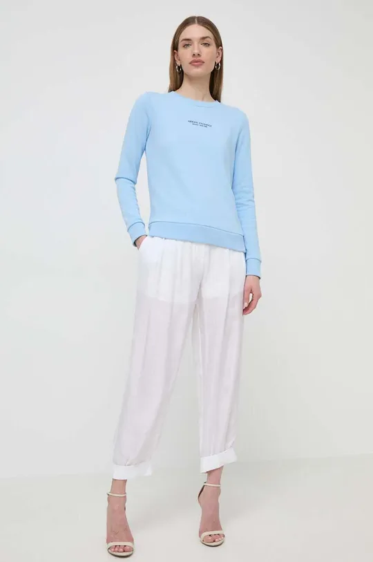 Armani Exchange pulover modra