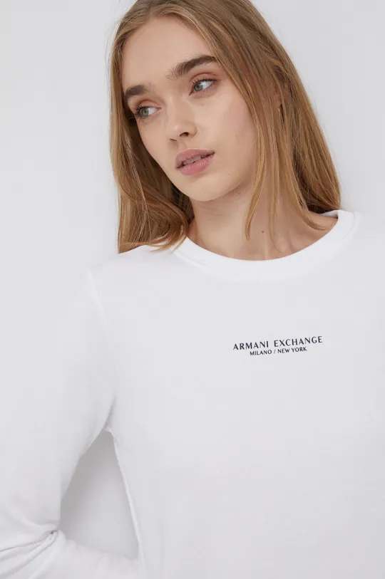 λευκό Armani Exchange - Μπλούζα