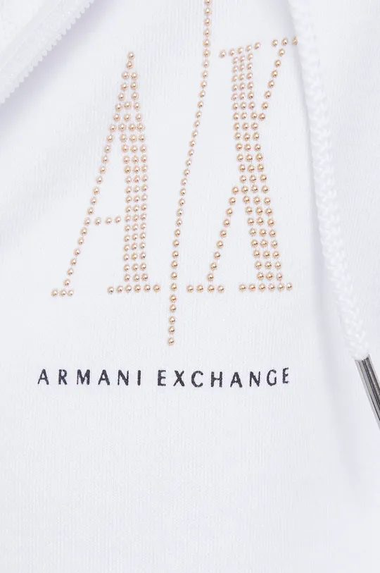 Armani Exchange felpa in cotone Donna