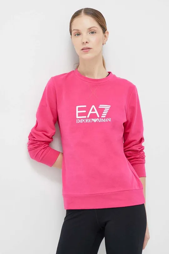 μωβ Μπλούζα EA7 Emporio Armani Γυναικεία