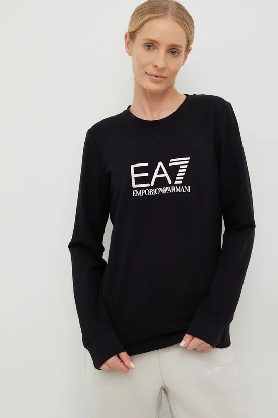 črna Bluza EA7 Emporio Armani