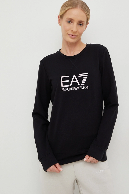 чёрный Кофта EA7 Emporio Armani