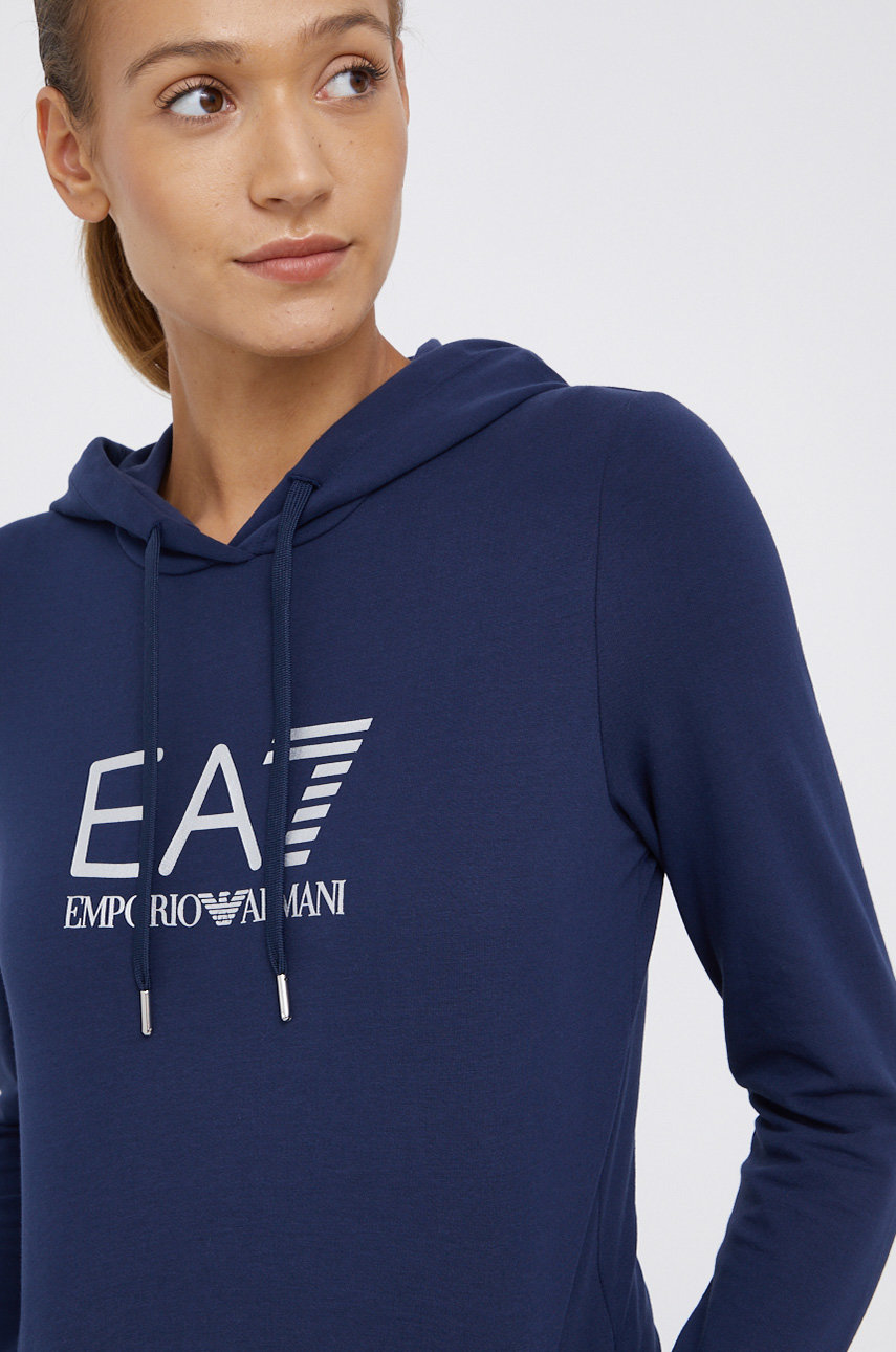 granatowy EA7 Emporio Armani Bluza 8NTM36.TJCQZ