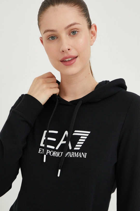 μαύρο Μπλούζα EA7 Emporio Armani