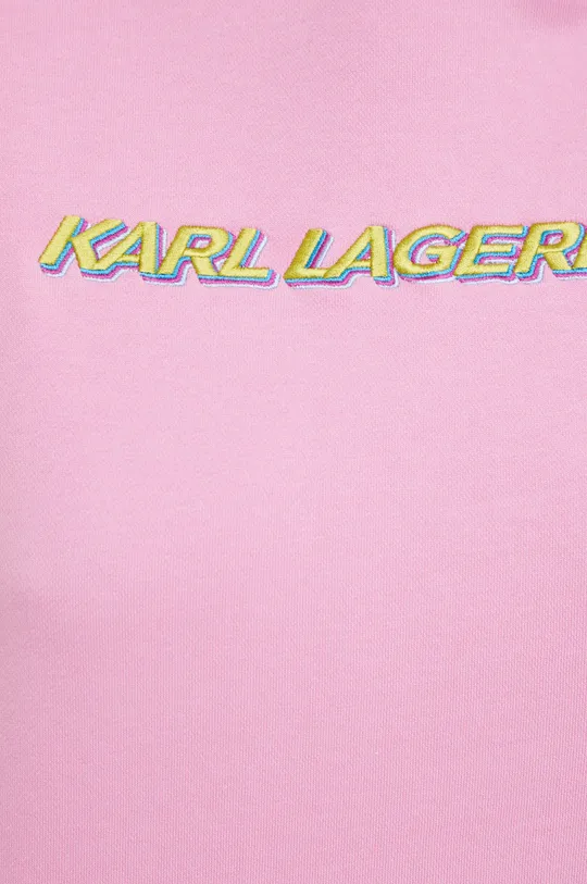 Βαμβακερή μπλούζα Karl Lagerfeld Γυναικεία